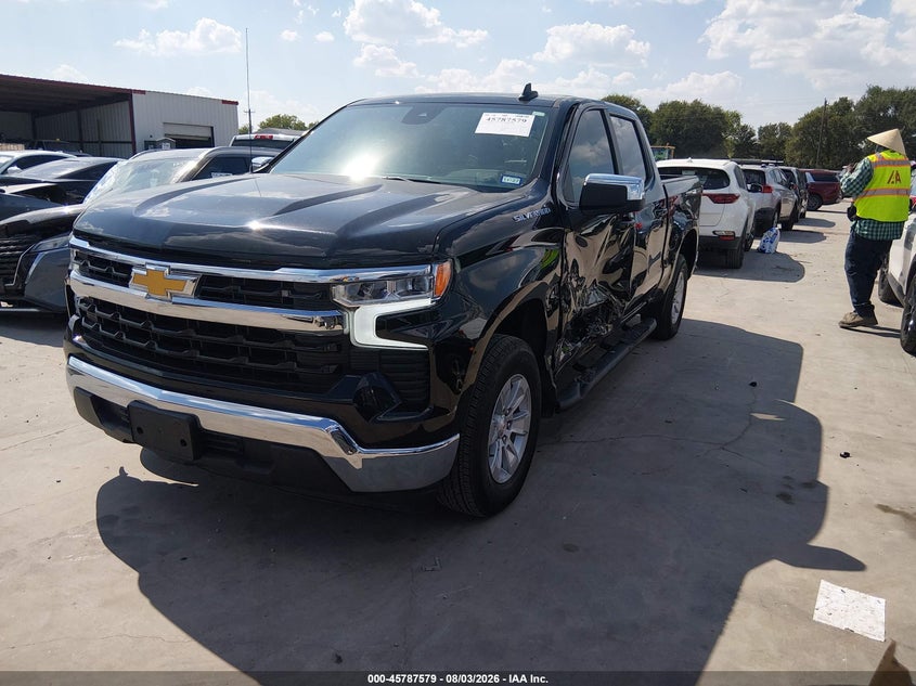 Vin: 1gcpaced0sz116645, lot: 46286403, chevrolet silverado 1500 2wd  short bed lt 20252