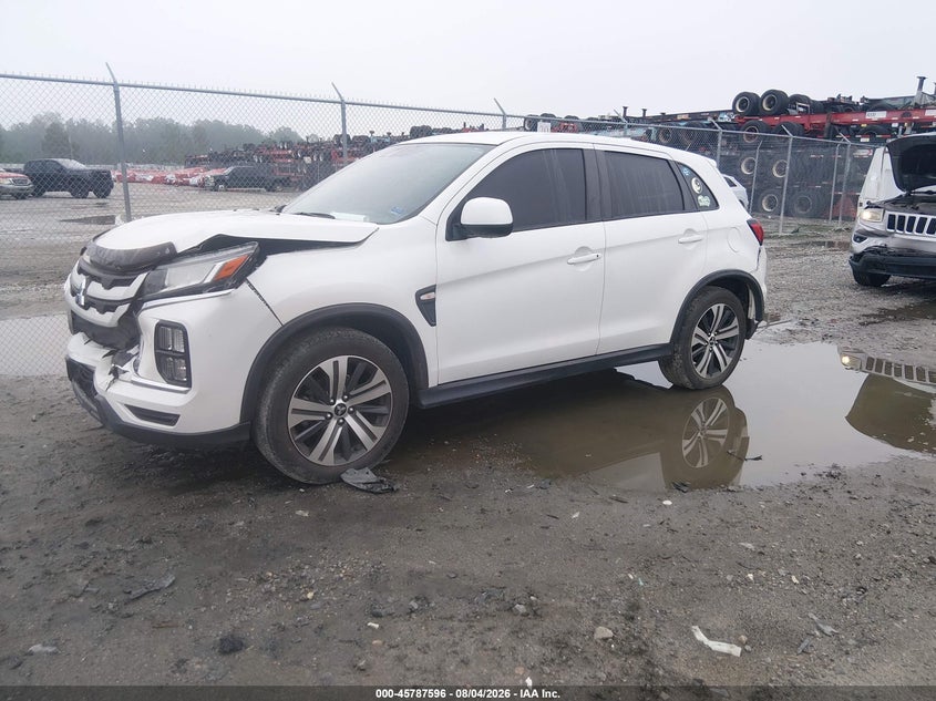 Vin: ja4aruau8mu000324, lot: 46286420, mitsubishi outlander sport 2.0 es awc 20212