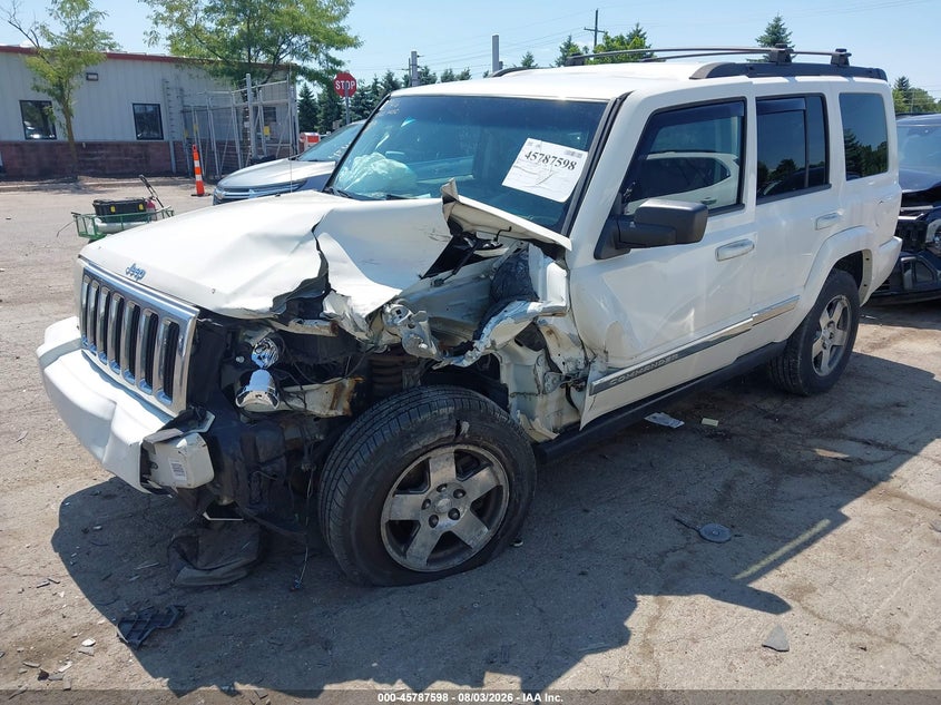 Vin: 1j4rg4gk3ac137235, lot: 46286422, jeep commander sport 20102