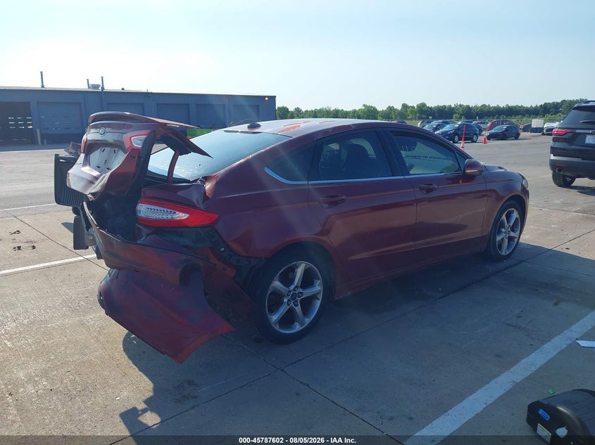 Vin: 3fa6p0hd1er162858, lot: 46286426, ford fusion se 20144