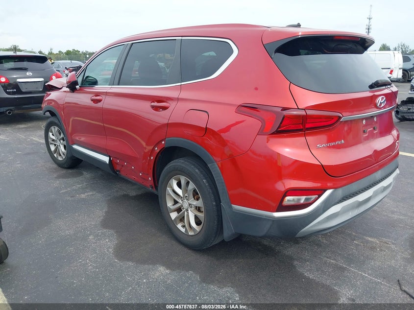 Vin: 5nms23ad9lh163059, lot: 46286461, hyundai santa fe se 20203