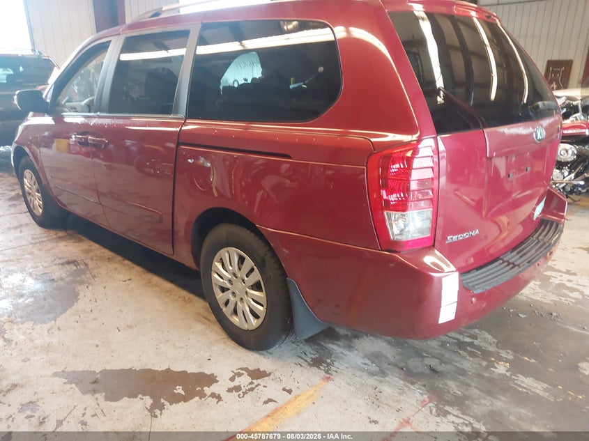 Vin: kndmg4c72e6544744, lot: 46286503, kia sedona lx 20143