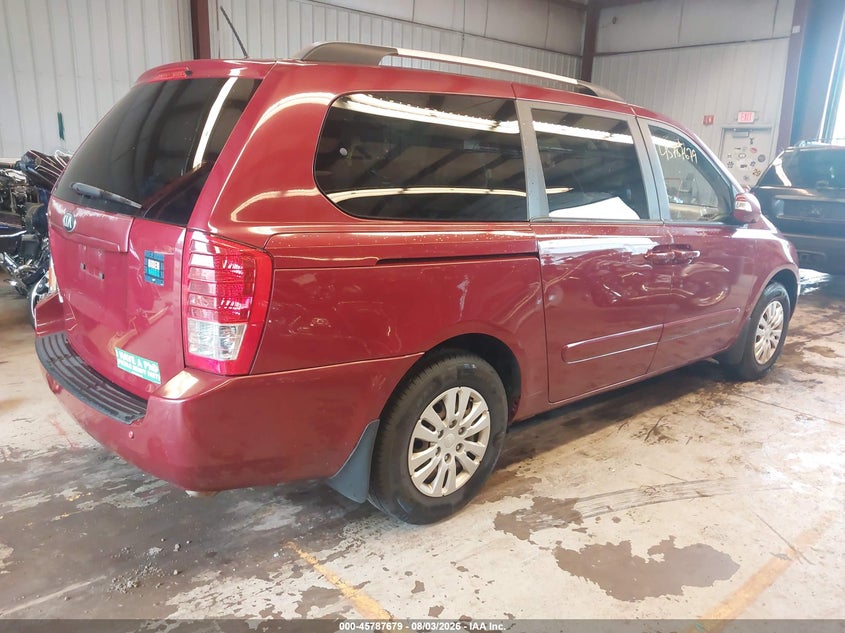 Vin: kndmg4c72e6544744, lot: 46286503, kia sedona lx 20144