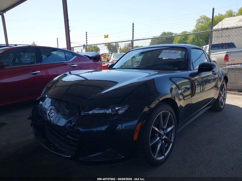 Vin: jm1ndam7xp0556320, lot: 46286506, mazda mx-5 miata rf grand touring 20232