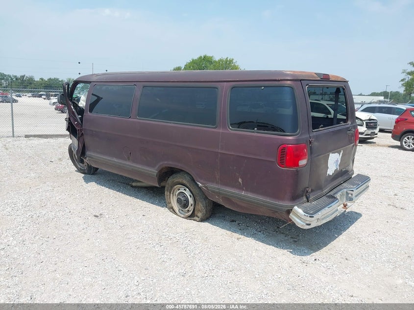 DODGE RAM WAGON 1998 VIN 2B5WB35Y2WK133816