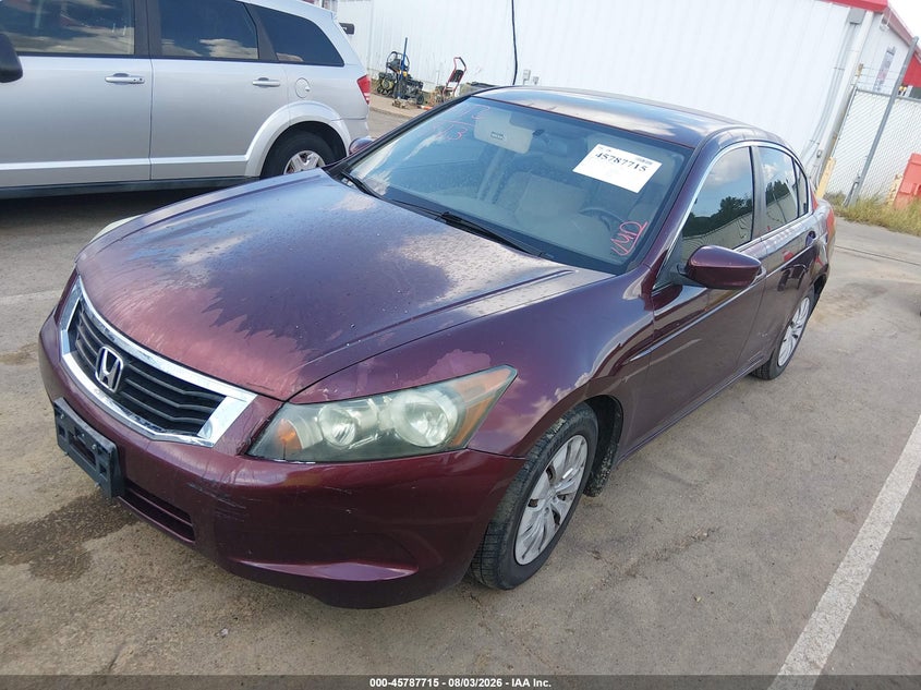 Vin: 1hgcp2f32aa111040, lot: 46286538, honda accord 2.4 lx 20102