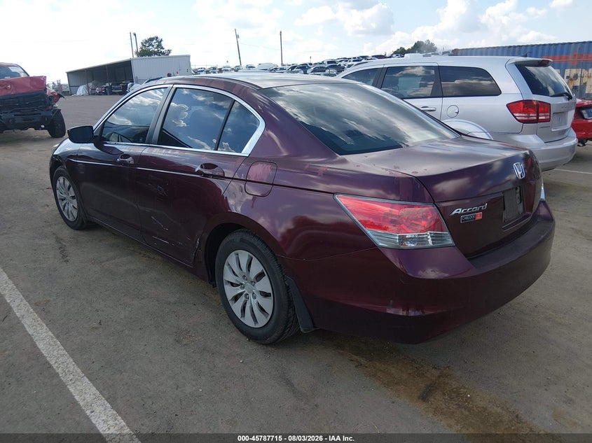 Vin: 1hgcp2f32aa111040, lot: 46286538, honda accord 2.4 lx 20103