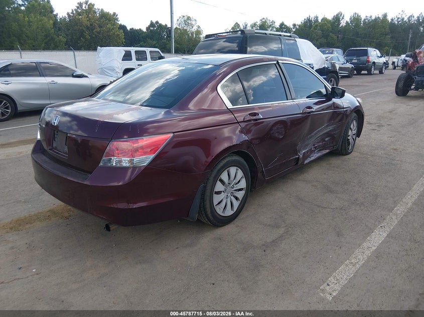 Vin: 1hgcp2f32aa111040, lot: 46286538, honda accord 2.4 lx 20104