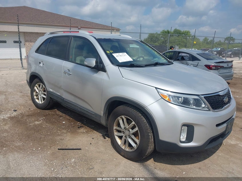 Vin: 5xykt4a61eg503029, lot: 46286541, kia sorento lx 2014 img_1