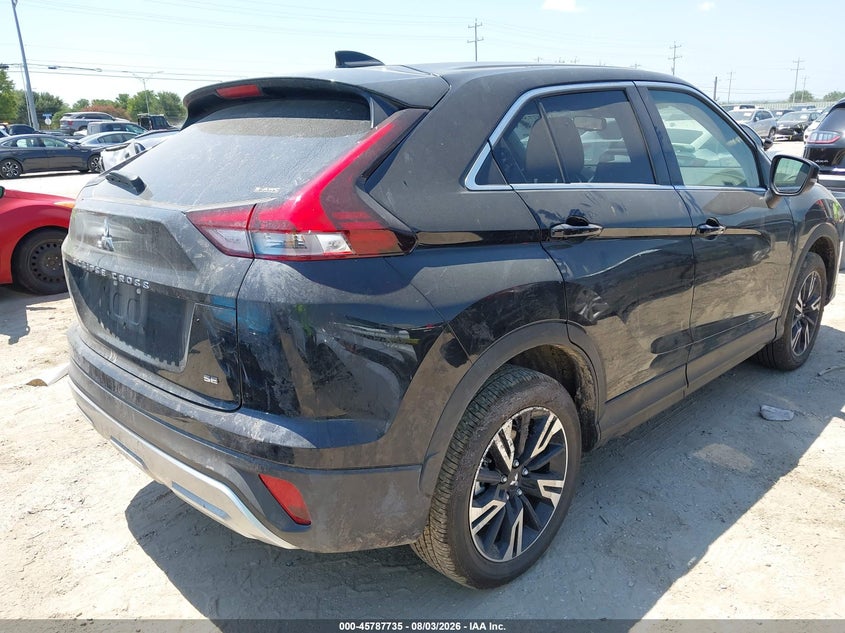 Vin: ja4atwaa6tz029468, lot: 46286559, mitsubishi eclipse cross black edition s-awc/se s-awc/sel s-awc 20264