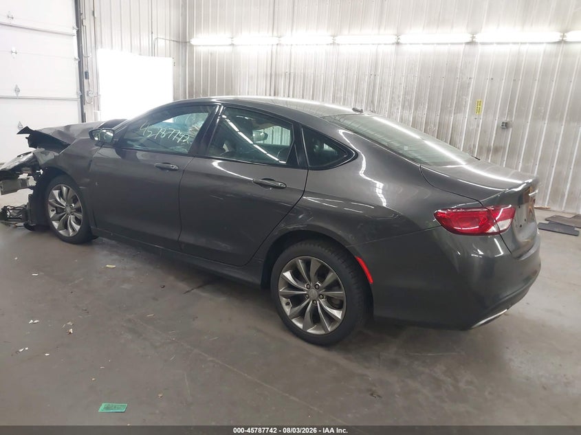 Vin: 1c3cccbg7fn620750, lot: 46286566, chrysler 200 s 20153