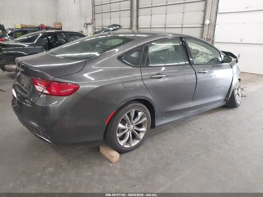 Vin: 1c3cccbg7fn620750, lot: 46286566, chrysler 200 s 20154