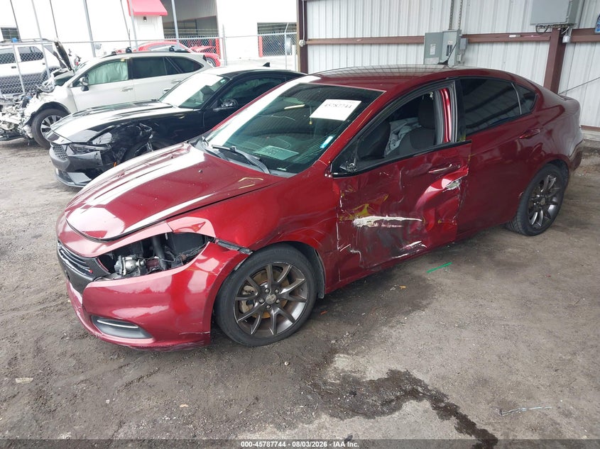 Vin: 1c3cdfaaxfd375573, lot: 46286568, dodge dart se 20152