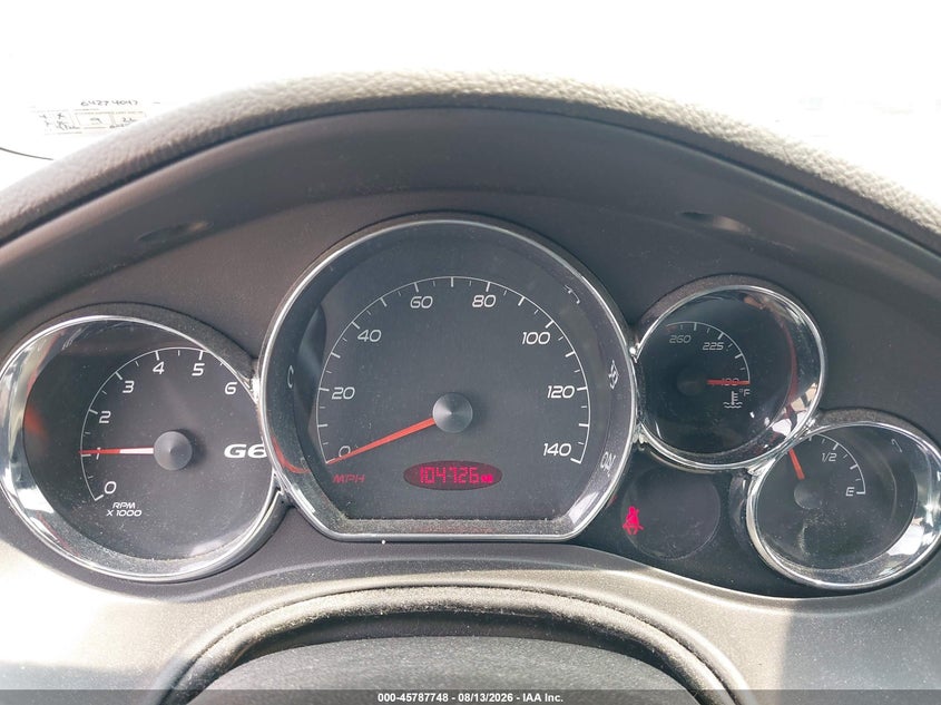 2006 PONTIAC G6 auction photo 7