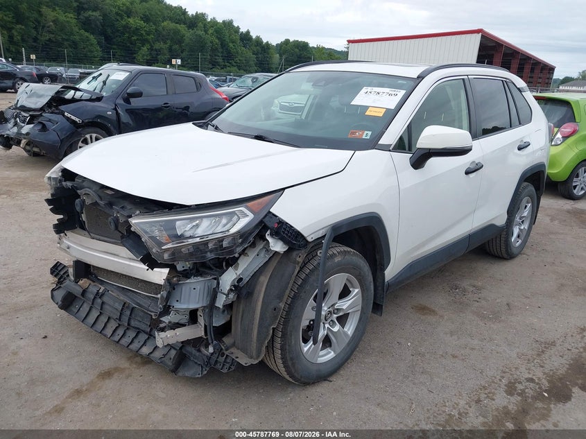 Vin: jtmp1rfv0kd021123, lot: 46286593, toyota rav4 xle 20192