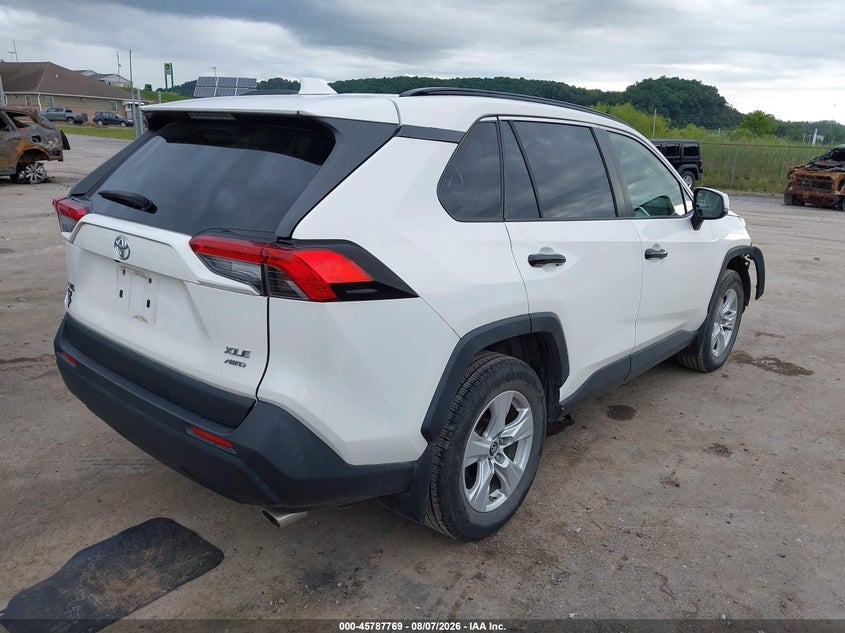 Vin: jtmp1rfv0kd021123, lot: 46286593, toyota rav4 xle 20194