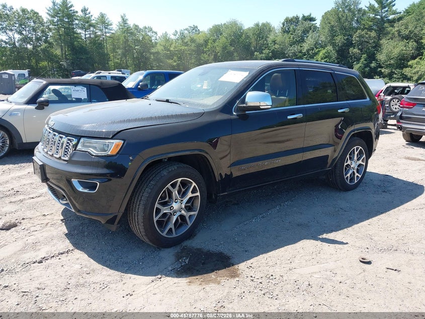 Vin: 1c4rjfcg7mc531426, lot: 46286600, jeep grand cherokee overland 4x4 20212