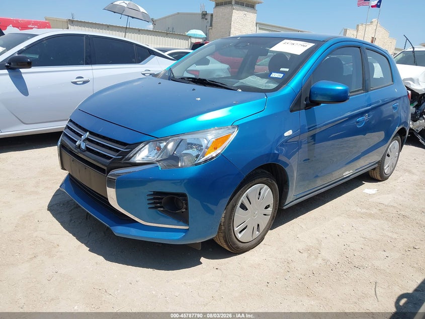 Vin: ml32auhj5rh026394, lot: 46286614, mitsubishi mirage es/le 20242
