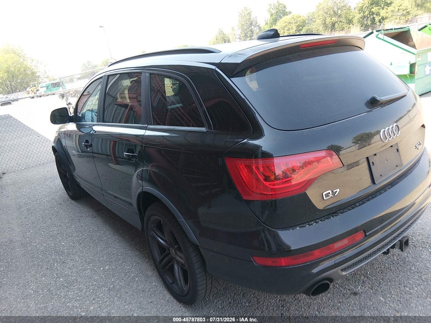 Vin: wa1dgafe3ed003667, lot: 46286627, audi q7 3.0t s line prestige 20143