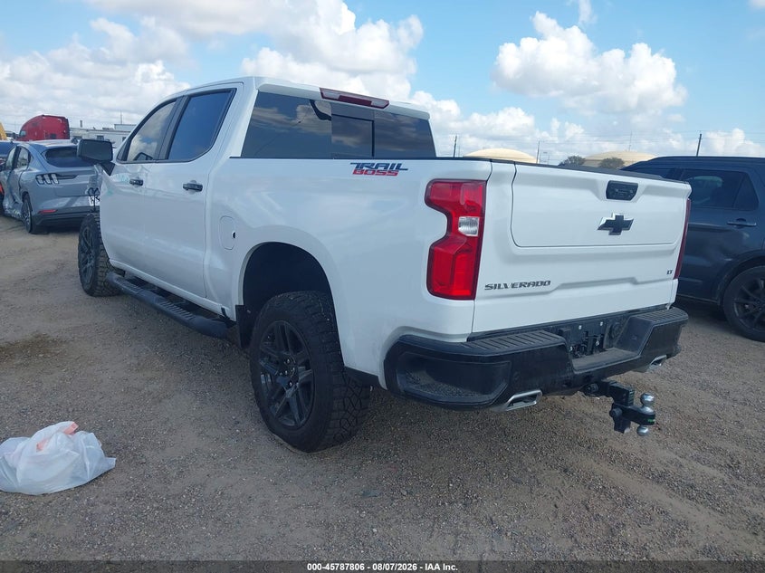 Vin: 3gcukfedxtg213094, lot: 46286630, chevrolet silverado 1500 4wd  short bed lt trail boss 20263