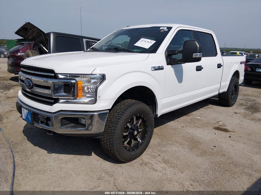 Vin: 1ftfw1e5xjkf17542, lot: 46286653, ford f-150 xlt 20182