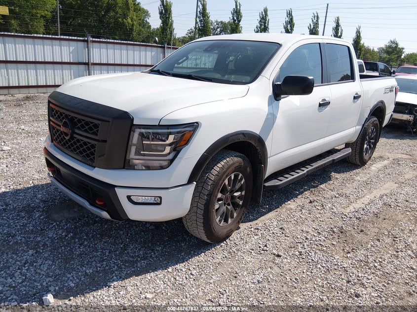 Vin: 1n6aa1ed6rn115279, lot: 46286662, nissan titan pro-4x 4x4 20242