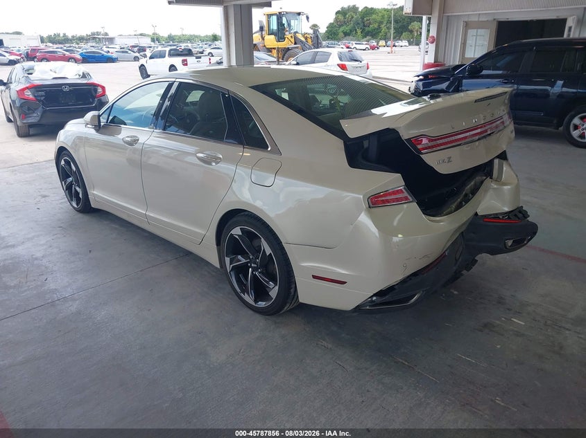 Vin: 3ln6l2lu9gr620427, lot: 46286680, lincoln mkz hybrid 20163