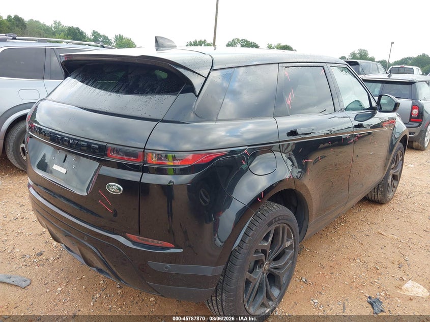 Vin: salzp2fx8ph185647, lot: 46286694, land rover range rover evoque se 20234