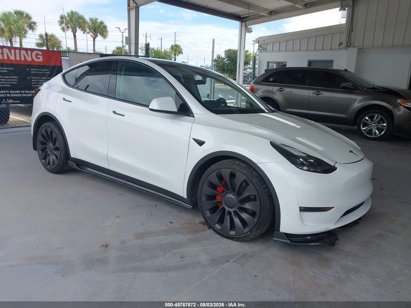 2022 TESLA MODEL Y auction photo 1