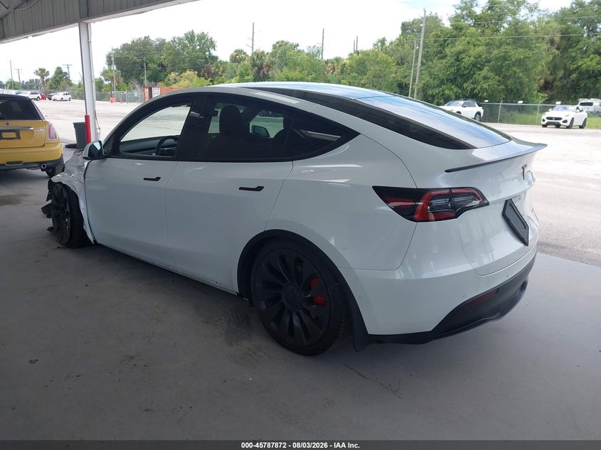 2022 TESLA MODEL Y auction photo 3