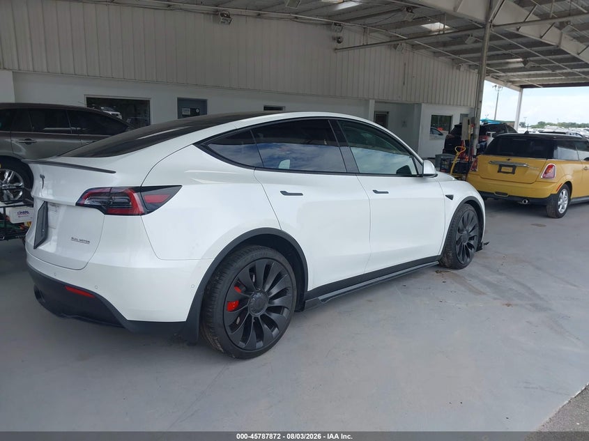 2022 TESLA MODEL Y auction photo 4