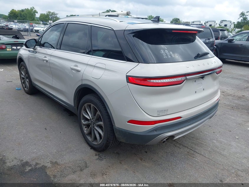 Vin: 5lmcj1c98mul09393, lot: 46286699, lincoln corsair standard 20213
