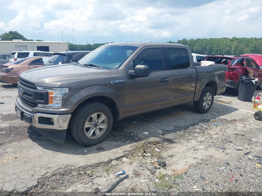 Vin: 1ftew1c54jfa97929, lot: 46286707, ford f-150 xlt 20182
