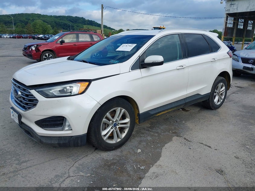 Vin: 2fmpk4j95kbb02985, lot: 46286726, ford edge sel 20192