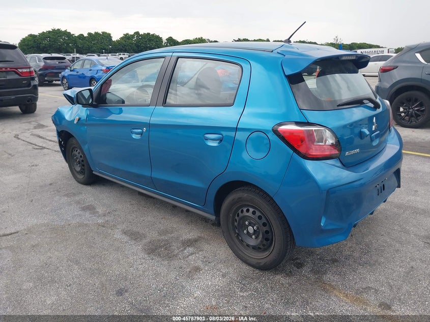 Vin: ml32auhj1rh035092, lot: 46286727, mitsubishi mirage es/le 20243