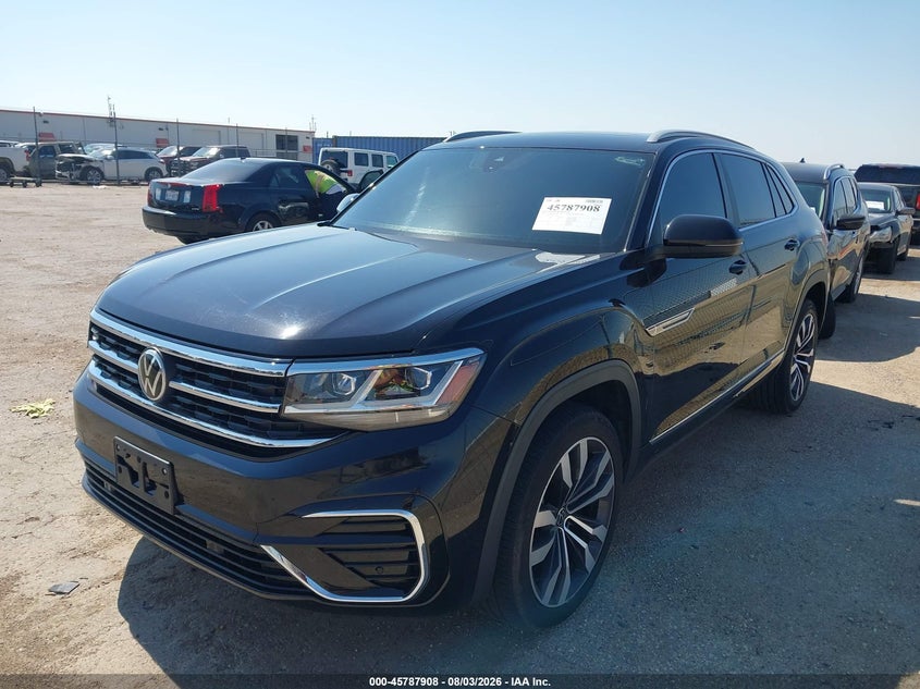 Vin: 1v2ce2ca0mc210731, lot: 46286734, volkswagen atlas cross sport 3.6l v6 sel r-line 20212