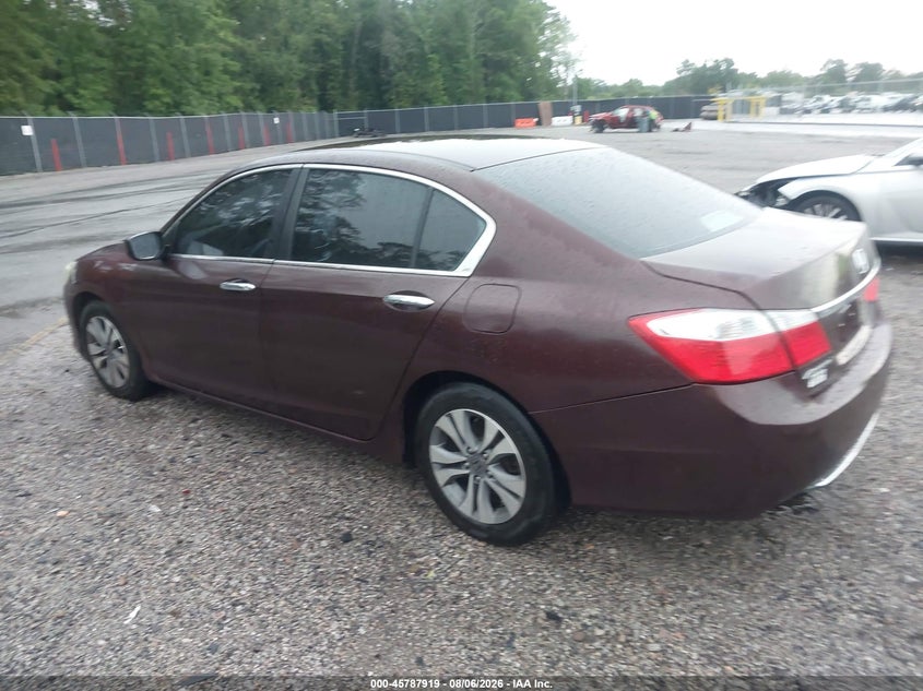 Vin: 1hgcr2f36fa227908, lot: 46286744, honda accord lx 20153