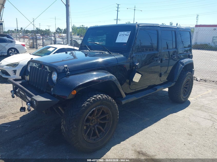 Vin: 1c4bjweg3hl614145, lot: 46286784, jeep wrangler unlimited sahara 20172