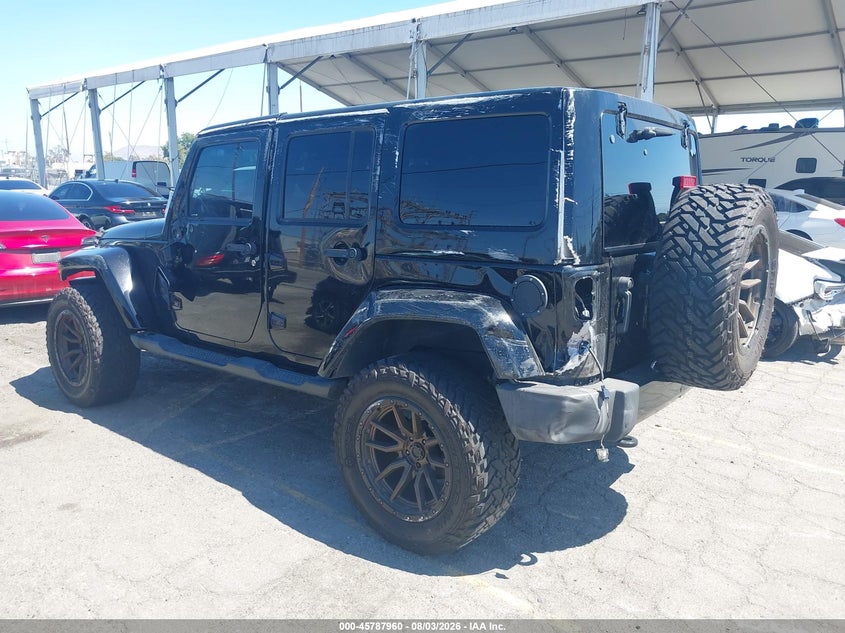 Vin: 1c4bjweg3hl614145, lot: 46286784, jeep wrangler unlimited sahara 20173