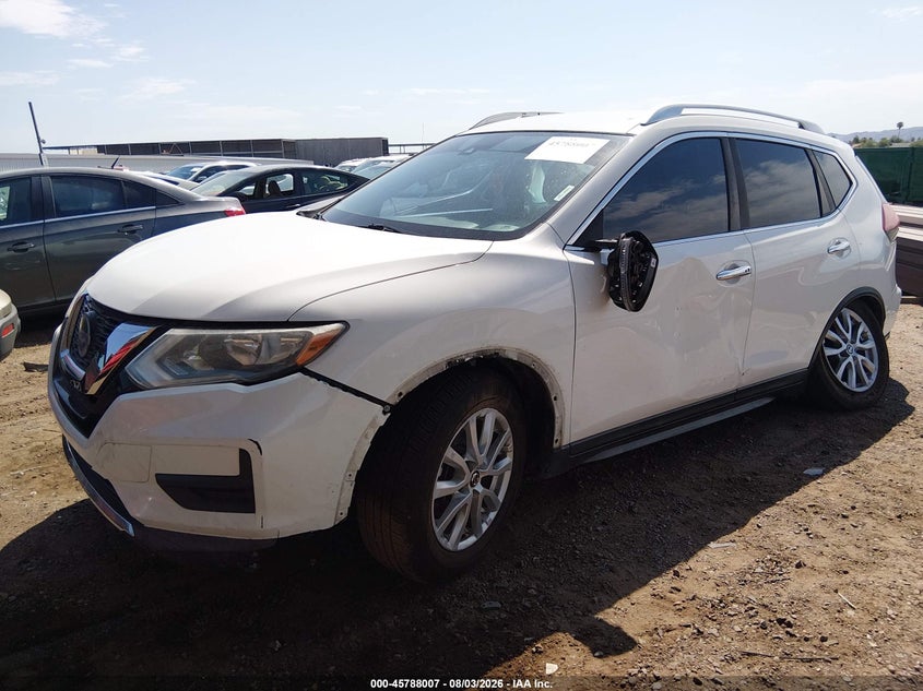 2019 Nissan Rogue, Left Rear, IAAI, VIN KNMAT2MT6KP535680 — photo 2