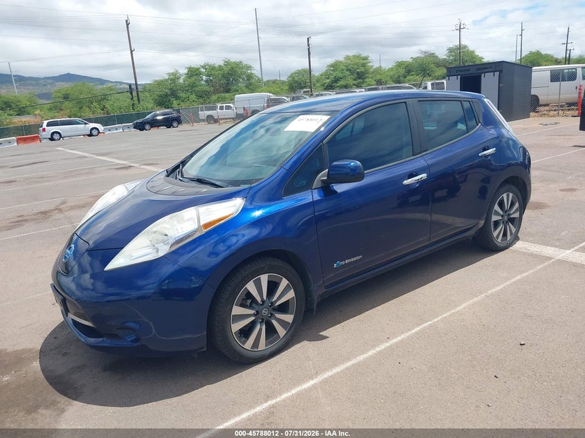 Vin: 1n4bz0cp6gc307727, lot: 46286836, nissan leaf sv 20162