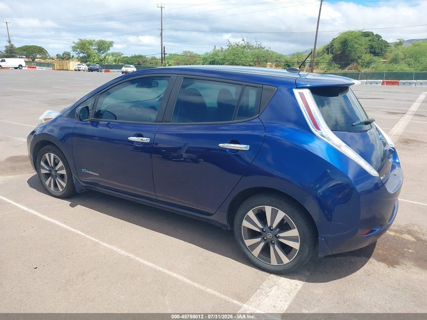 Vin: 1n4bz0cp6gc307727, lot: 46286836, nissan leaf sv 20163