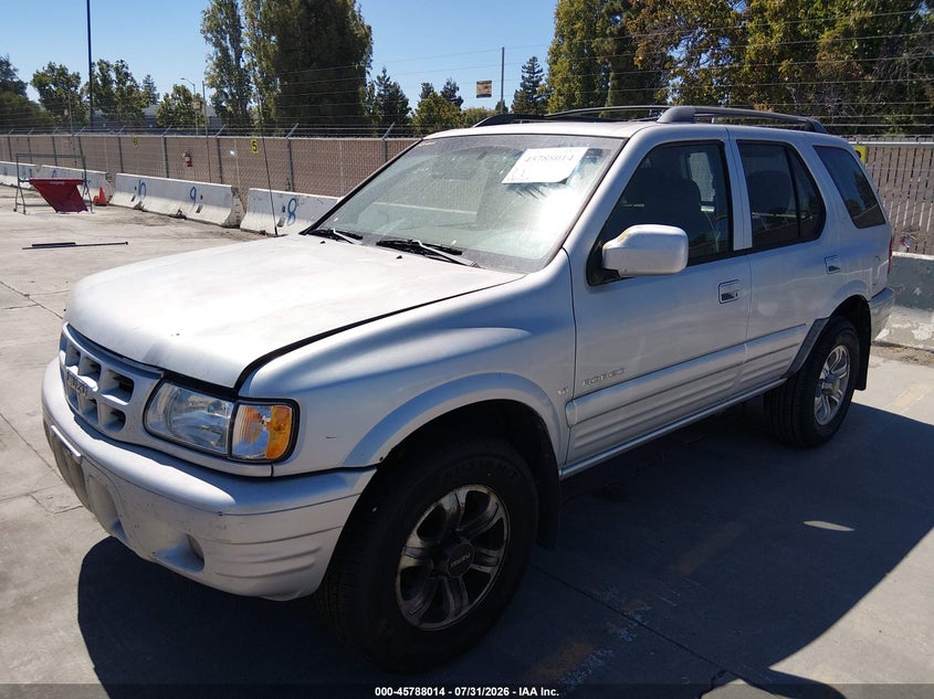2000 Isuzu Rodeo, Обычный износ, IAAI, VIN 4S2CK58W9Y4349907 — фото 2
