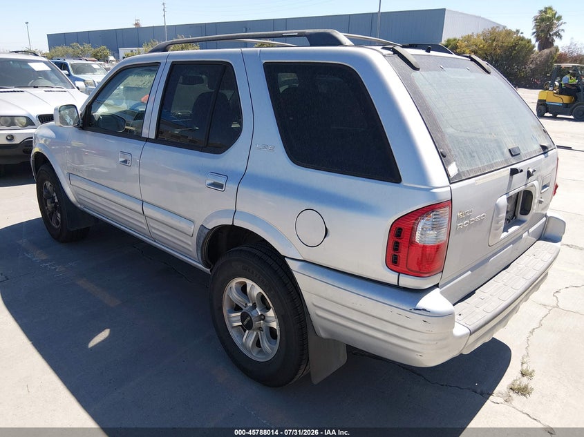 2000 ISUZU RODEO auction photo 3