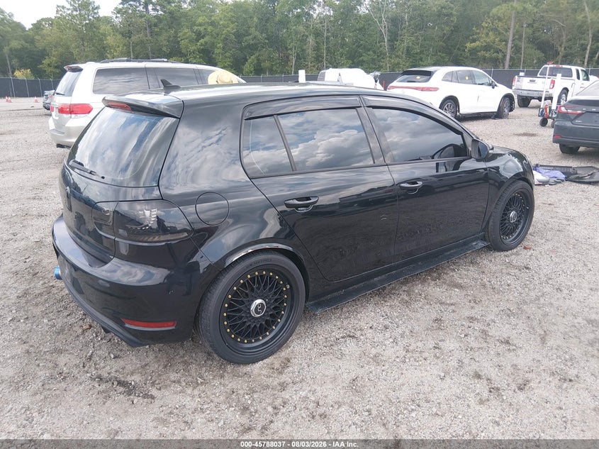 Vin: wvwdb7aj5cw280575, lot: 46286861, volkswagen golf 2.5l 4-door 20124