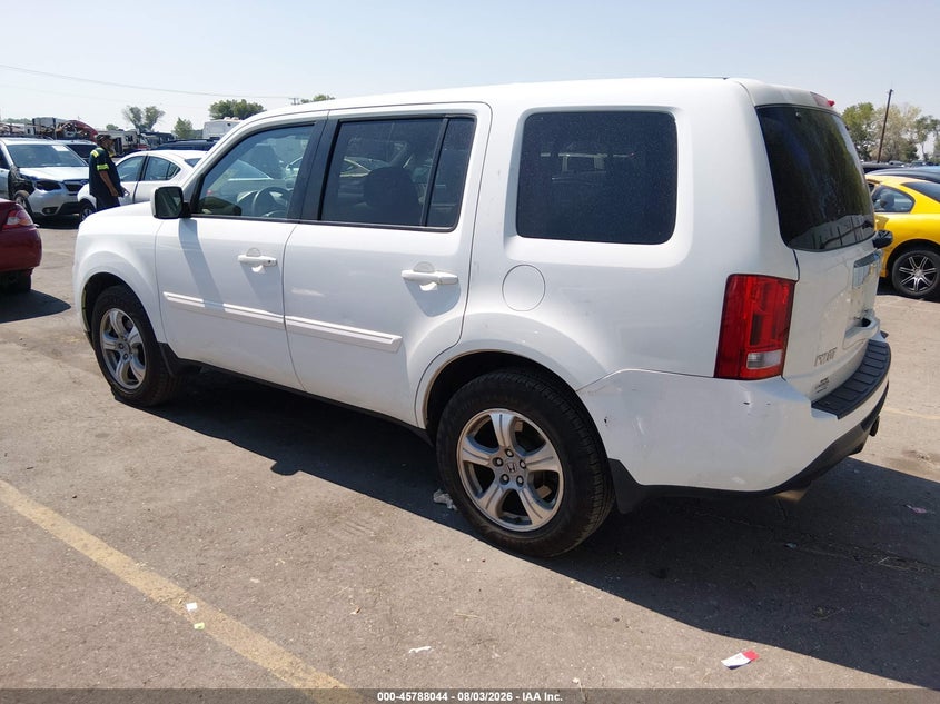 Vin: 5fnyf4h40db044894, lot: 46286868, honda pilot ex 20133