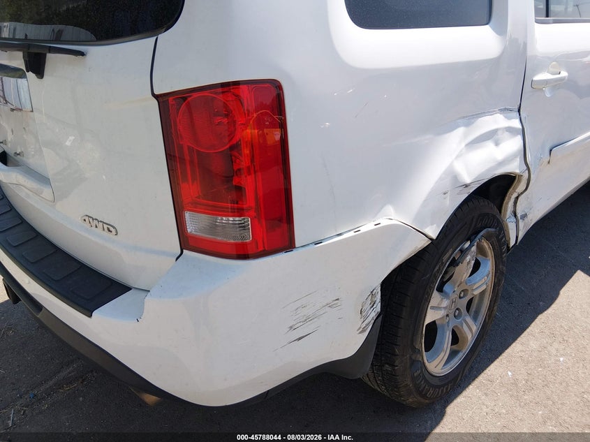 2013 HONDA PILOT auction photo 6
