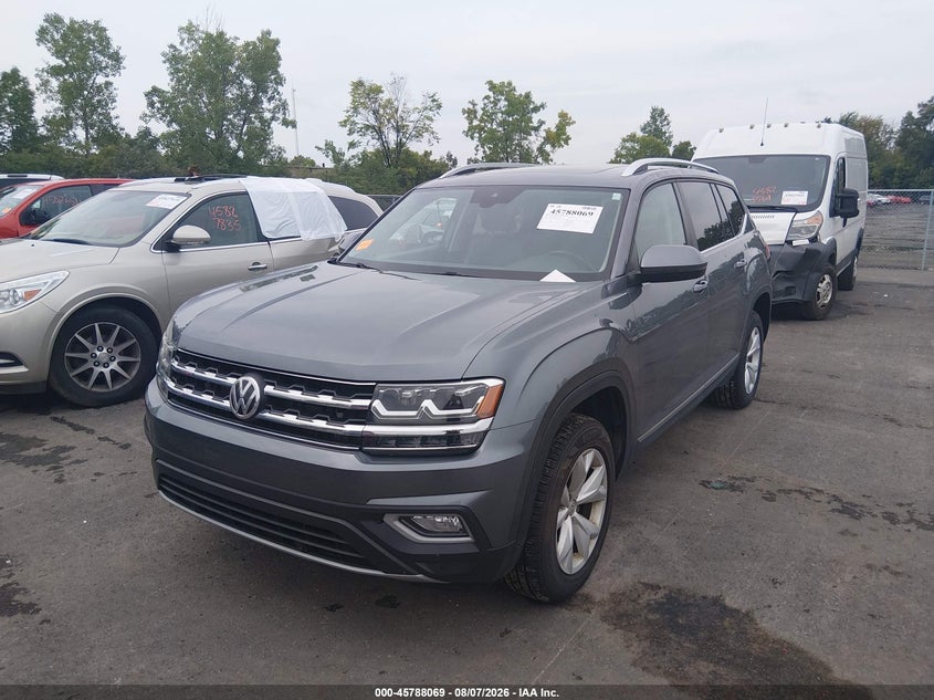 Vin: 1v2mr2ca0jc532855, lot: 46286893, volkswagen atlas 3.6l v6 sel 20182