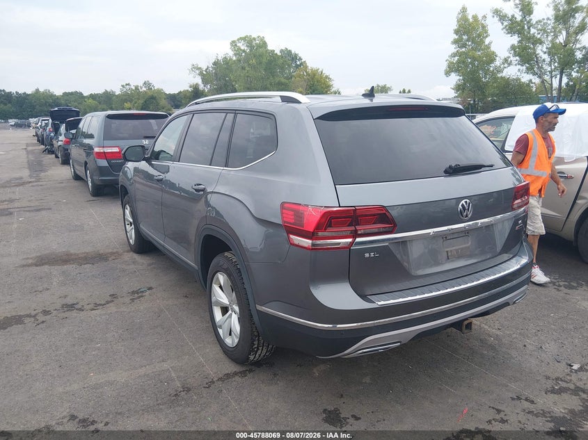 Vin: 1v2mr2ca0jc532855, lot: 46286893, volkswagen atlas 3.6l v6 sel 20183
