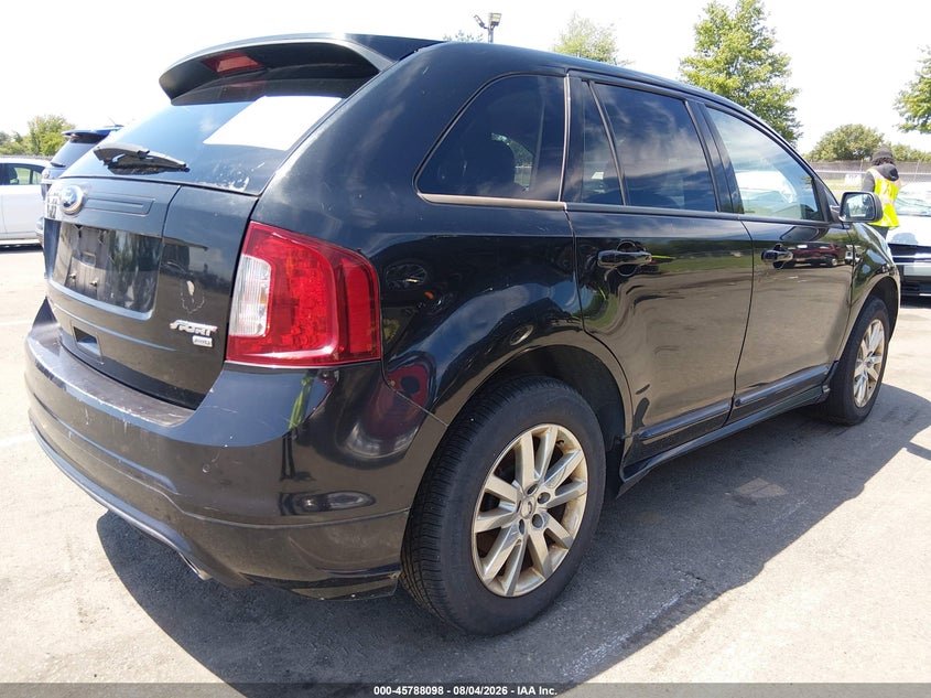 Vin: 2fmdk4ak7ebb27204, lot: 46286923, ford edge sport 20144